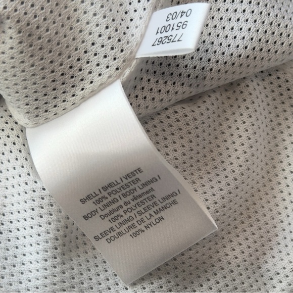 Adidas‎ ClimaShell Storm Golf Jacket Men XL Gray Short Sleeve Windbreaker 2003 - Picture 6 of 12